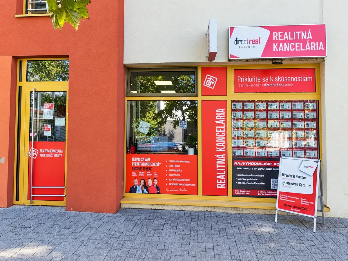 Kancelária Directreal Partner Galanta zvonku